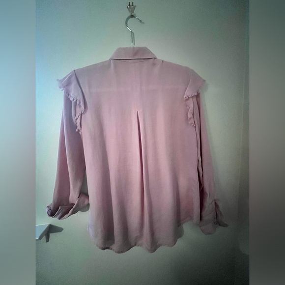 Anthropologie pink blouse - Picture 4 of 5